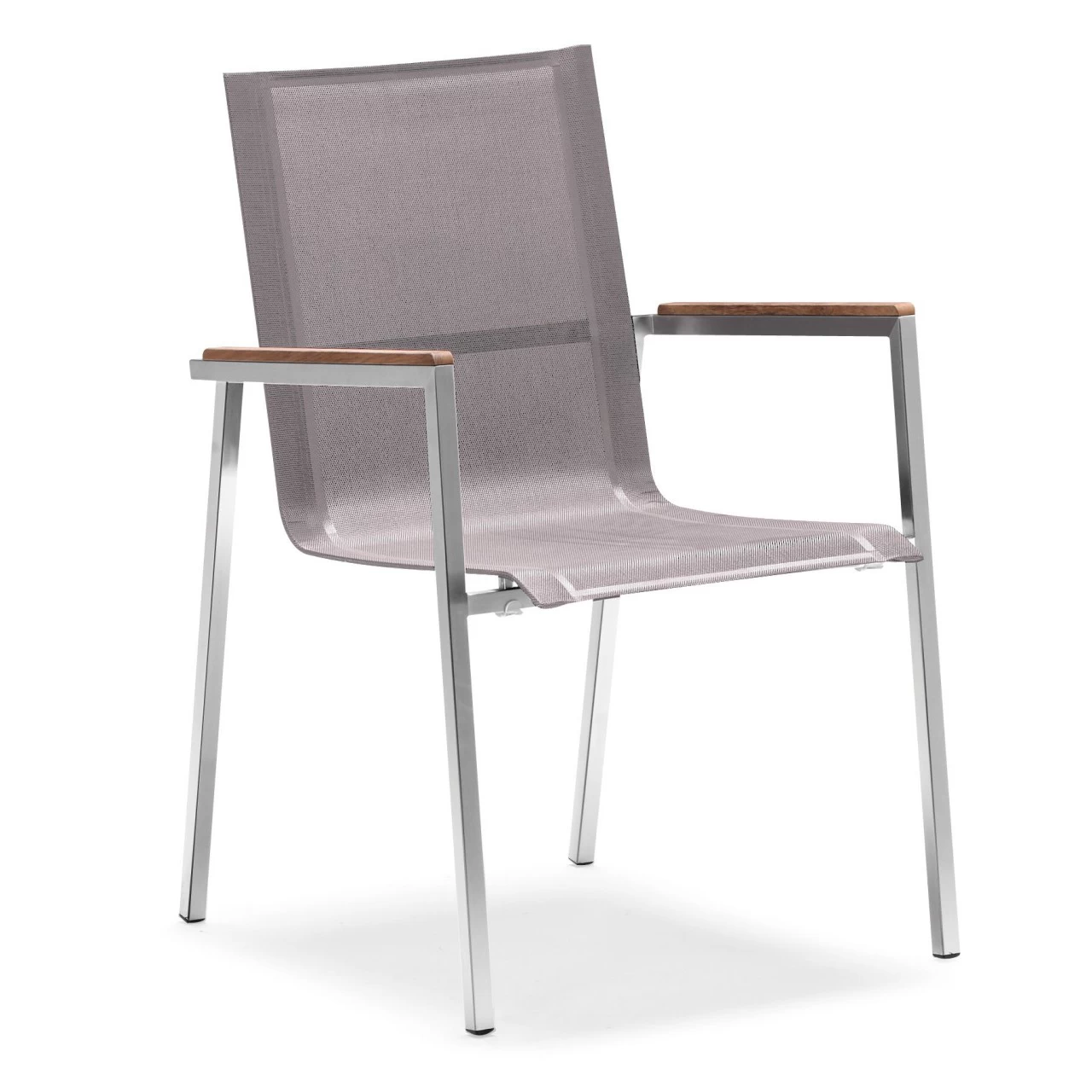 Zelsius 2x Gartenstuhl Aus Edelstahl, 55 X 56 X 88 Cm, Taupe, Stuhl 4 Zelsius 2x Gartenstuhl Aus Edelstahl, 55 X 56 X 88 Cm, Taupe, Stuhl – Bild 2