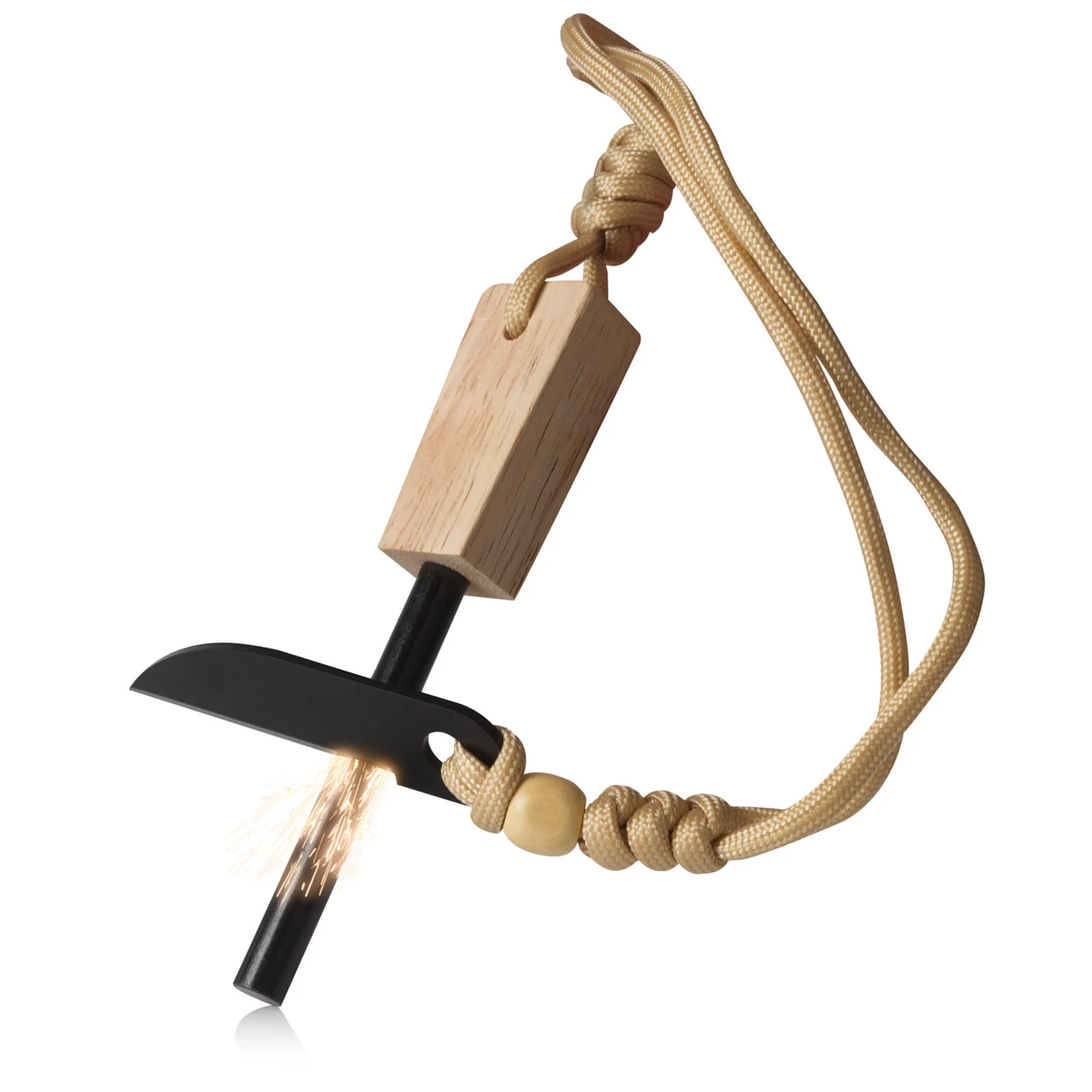 CampFeuer Feuerstahl Mit Messer, Notfallausrüstung, Survival Set, Feueranzünder Für Campingausflüge 3 CampFeuer Feuerstahl Mit Messer, Notfallausrüstung, Survival Set, Feueranzünder Für Campingausflüge