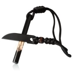 CampFeuer Feuerstahl Mit Schaber, Feuerstarter, Survival Set, Feuerstein, Notfallausrüstung