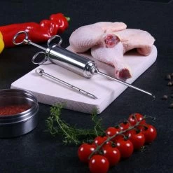 BBQ-TORO Edelstahl Marinierspritze, Bratenspritze Mit 2 Nadeln 12 BBQ-TORO Edelstahl Marinierspritze, Bratenspritze Mit 2 Nadeln -Camping Store fms bild4 2000px 1280x1280