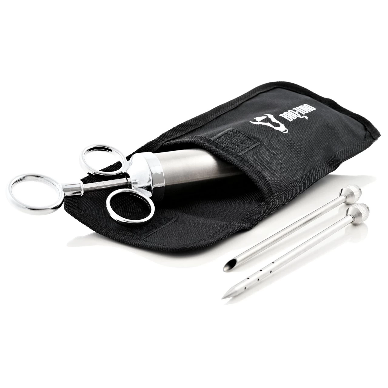 BBQ-TORO Edelstahl Marinierspritze, Bratenspritze Mit 2 Nadeln 4 BBQ-TORO Edelstahl Marinierspritze, Bratenspritze Mit 2 Nadeln – Bild 2