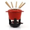 BBQ-Toro 13-teiliges Gusseisen Fondue Set Für 6 Personen | 1 L | Emailliert Rot -Camping Store fond2r fondueset bild1 neu 2000px 1280x1280