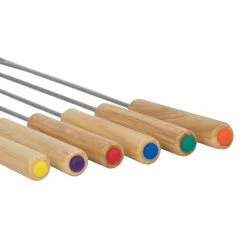 Mahlzeit 13-teiliges Gusseisen Fondue Set Für 6 Personen, 2 L, Emailliert, Mit Brenner Und Gabeln -Camping Store fond3 fondueset bild5 2000px 1280x1280