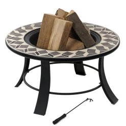 BBQ-Toro Feuerschale | Ø 75 Cm | Feuerstelle Mit Funkenschutz Und Schürhaken 9 BBQ-Toro Feuerschale | Ø 75 Cm | Feuerstelle Mit Funkenschutz Und Schürhaken -Camping Store fs4n feuerschale neues design bild2 2000px 1280x1280