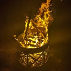 BBQ-Toro Feuerkorb "Plum" Ø 42 Cm Inkl. Schürhaken, In Antik-Rost-Optik, Für Garten Und Terrasse 7 BBQ-Toro Feuerkorb "Plum" Ø 42 Cm Inkl. Schürhaken, In Antik-Rost-Optik, Für Garten Und Terrasse -Camping Store fsk1 plum feuerkorb bild2 action 1280x1280