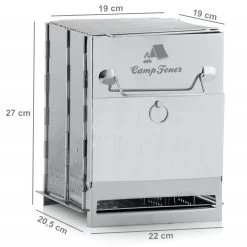 CampFeuer Edelstahl Faltgrill | 22 X 20,5 X 27 Cm | Outdoor Camping Klappgrill 13 CampFeuer Edelstahl Faltgrill | 22 X 20,5 X 27 Cm | Outdoor Camping Klappgrill -Camping Store ftg4 faltgrill bild6 2000px 1280x1280
