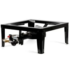 BBQ-Toro Gusseisen Gaskocher | 1-Ring-Gasbrenner 55 X 40 X 18,5 Cm