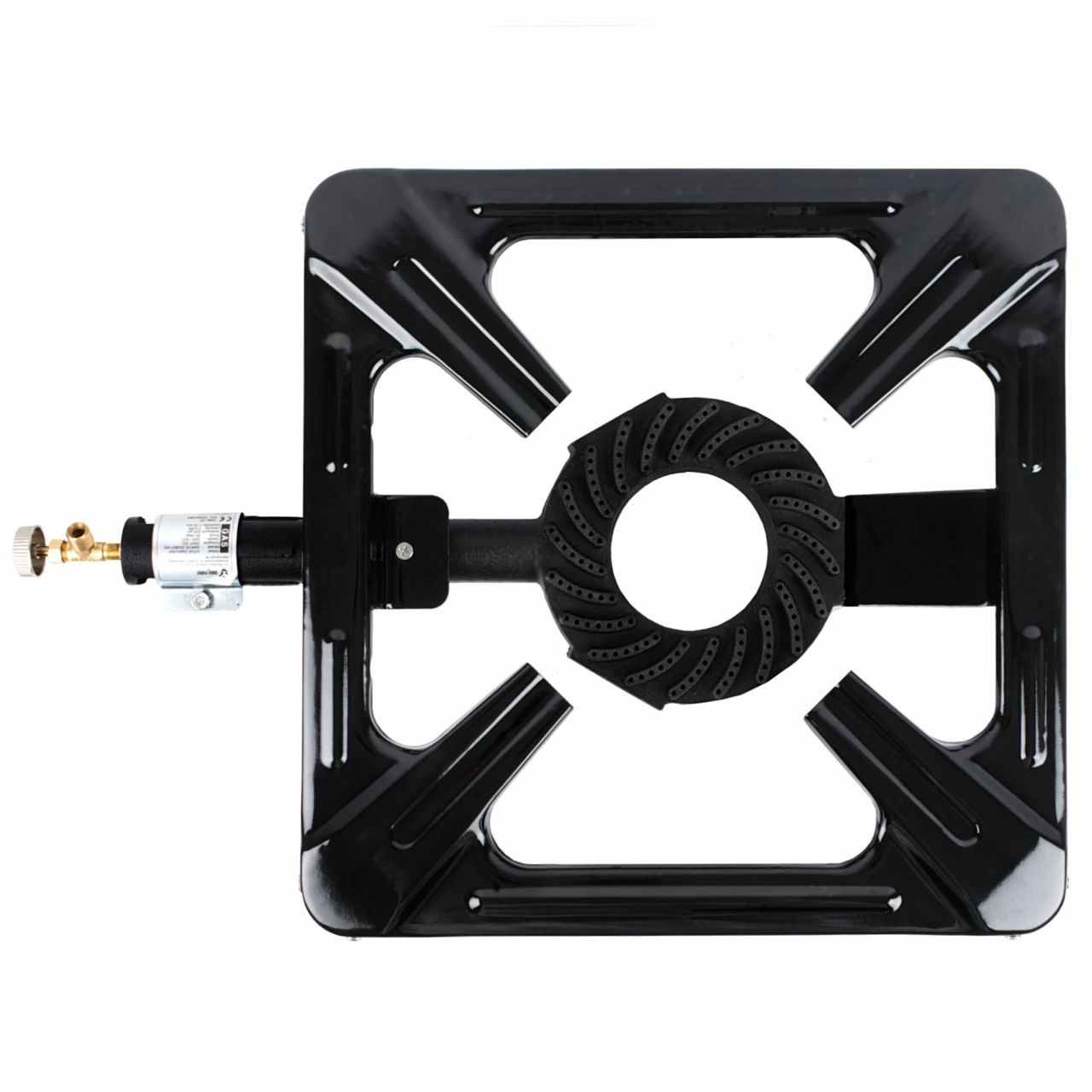 BBQ-Toro Gusseisen Gaskocher | 1-Ring-Gasbrenner 40 X 40 X 15 Cm | 7 KW 5 BBQ-Toro Gusseisen Gaskocher | 1-Ring-Gasbrenner 40 X 40 X 15 Cm | 7 KW – Bild 3