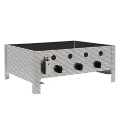 BBQ-Toro Edelstahl Gastrobräter, 3-flammig, Mit Grillrost Flammenblech Fettwanne -Camping Store gb k1103a gastrobraeter bild2 big 1280x1280 1