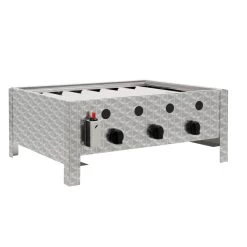 BBQ-Toro Edelstahl Gastrobräter, 3-flammig, Mit Grillrost Flammenblech Fettwanne -Camping Store gb k1103b gastrobraeter bild3 big 1280x1280