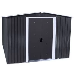 Zelsius Geräteschuppen Mit Schiebetür (B) 236 X (T) 174 X (H) 190 Cm | Anthrazit