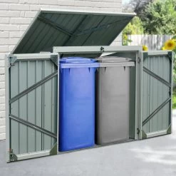 Zelsius Gartenschrank 158 X 101 X 134 Cm, Geräteschrank Mit Lüftungsgittern -Camping Store geha5 geraeteschrank bild4 2000px 1280x1280