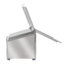 Mahlzeit Edelstahl Zutatenbehälter, 4 X 1/6 GN Behälter Mit Gummifüße, Wärmebehälter, Salatbar -Camping Store gnh7 gnh8 gnh9 zutatenbehaelter mit deckel bild7 2000px 1280x1280 2