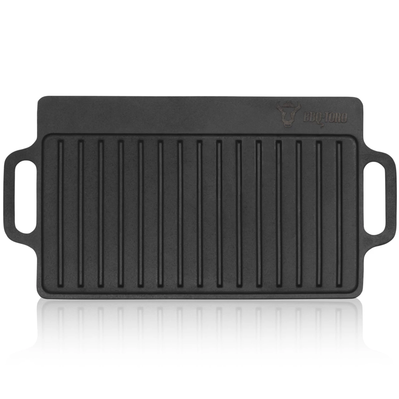 BBQ-Toro Gusseisen Grillplatte Mit Griffen, 40 X 20,5 Cm, BBQ Plancha Pre-seasoned 3 BBQ-Toro Gusseisen Grillplatte Mit Griffen, 40 X 20,5 Cm, BBQ Plancha Pre-seasoned