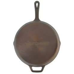 Mahlzeit Polierte Gusseisenpfanne Mit Deckel, Ø 25 Cm, Bratpfanne Mit Zwei Ausgießern, Gusspfanne -Camping Store gpfa26g gusseisenpfanne mit deckel bild7 2000px 1280x1280