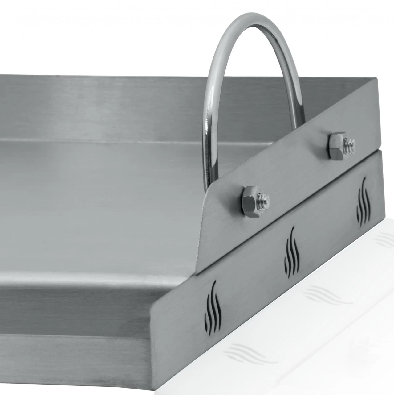 BBQ-Toro Edelstahl Grillplatte | 49,5 X 32 Cm | BBQ Plancha Passend Für Weber Grill 7 BBQ-Toro Edelstahl Grillplatte | 49,5 X 32 Cm | BBQ Plancha Passend Für Weber Grill – Bild 5