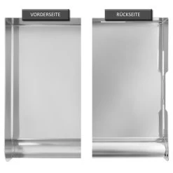 BBQ-Toro Edelstahl Grillplatte, 32 X 28 Cm, BBQ Plancha, Grillblech, Grillpfanne, Grillschale -Camping Store gpplus7 edelstahl grillplatte plancha bild6 2000px 1280x1280