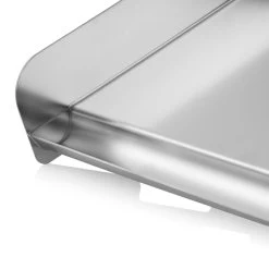 BBQ-Toro Edelstahl Grillplatte, 32 X 28 Cm, BBQ Plancha, Grillblech, Grillpfanne, Grillschale -Camping Store gpplus7 gpplus8 edelstahl grillplatte plancha bild1 2000px 1280x1280