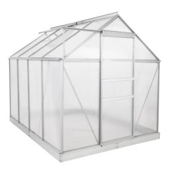 Zelsius Aluminium Gewächshaus SET,4 Mm Platten, Inkl. Fundament-Rahmen 15 Zelsius Aluminium Gewächshaus SET,4 Mm Platten, Inkl. Fundament-Rahmen -Camping Store gw04plus fnd gewaechshaus bild2 2000px 1280x1280