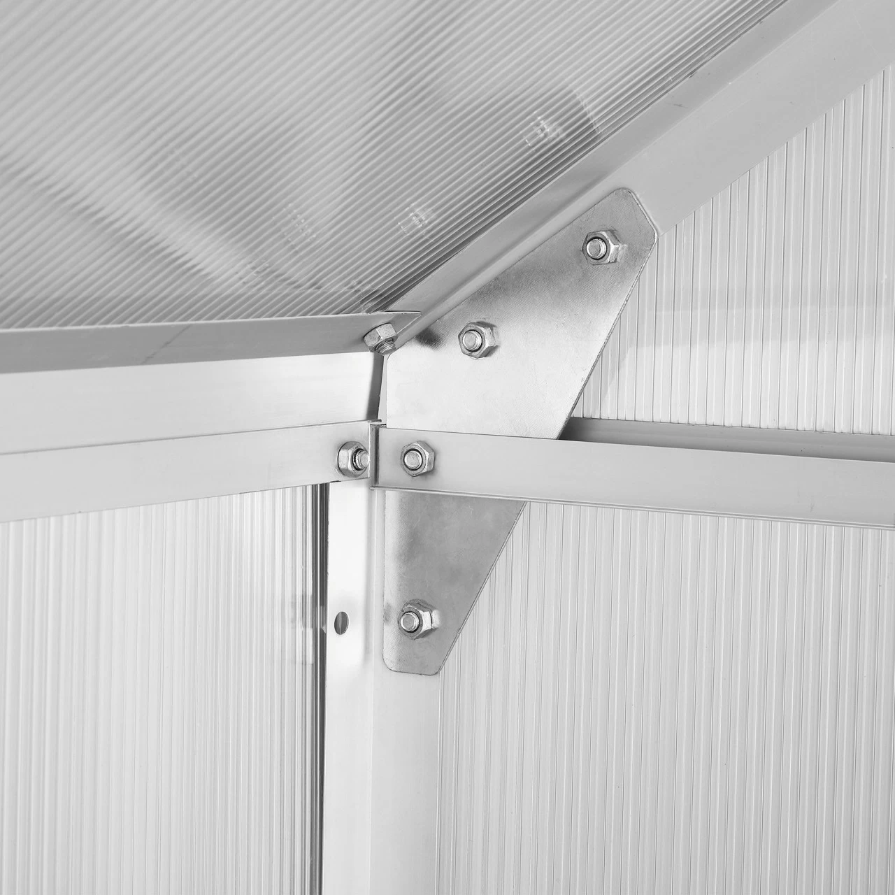 Zelsius Aluminium Gewächshaus SET, 310 X 190 Cm, Inkl. Fundament 11 Zelsius Aluminium Gewächshaus SET, 310 X 190 Cm, Inkl. Fundament – Bild 9