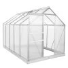 Zelsius Aluminium Gewächshaus SET, 310 X 190 Cm, Inkl. Fundament -Camping Store gw05plus fnd gewaechshaus bild1 2000px 1280x1280