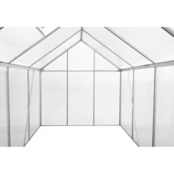 Zelsius Aluminium Gewächshaus, 310 X 190 Cm, 6 Mm Platten, Ca. 5,90 M² -Camping Store gw05plus gewaechshaus bild3 2000px 1280x1280