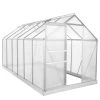 Zelsius Aluminium Gewächshaus SET, 380 X 190 Cm, Inkl. Fundament -Camping Store gw06plus fnd gewaechshaus bild1 2000px 1280x1280