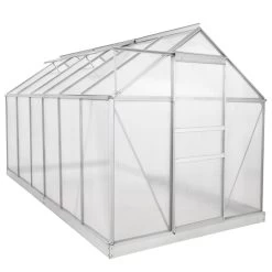 Zelsius Aluminium Gewächshaus SET, 380 X 190 Cm, Inkl. Fundament 15 Zelsius Aluminium Gewächshaus SET, 380 X 190 Cm, Inkl. Fundament -Camping Store gw06plus fnd gewaechshaus bild2 2000px 1280x1280