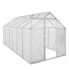Zelsius Aluminium Gewächshaus 380 X 190 Cm, 6 Mm Platten, 7,22 M² -Camping Store gw06plus gewaechshaus bild1 2000px 1280x1280