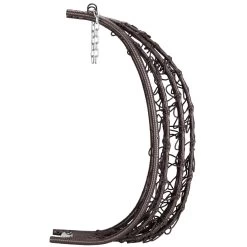 HinHocker Hängesessel Mit Gestell | Braun | Ergonomischer Sessel Inkl. Kissen Und Auflagepolster -Camping Store hang1b haengesessel bild3 2000px 1280x1280