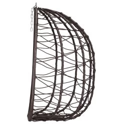 HinHocker Hängesessel Mit Gestell | Braun | Ergonomischer Sessel Inkl. Kissen Und Auflagepolster -Camping Store hang1b haengesessel bild4 2000px 1280x1280