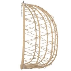 HinHocker Hängesessel Mit Gestell | Creme | Ergonomischer Sessel Inkl. Kissen Und Auflagepolster 14 HinHocker Hängesessel Mit Gestell | Creme | Ergonomischer Sessel Inkl. Kissen Und Auflagepolster -Camping Store hang1c haengesessel bild4 2000px 1280x1280