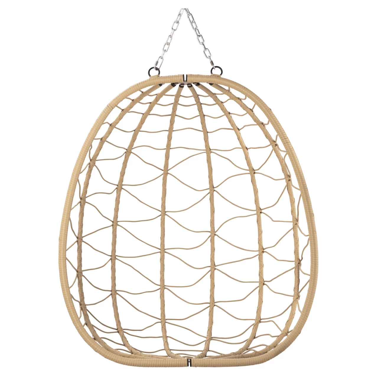 HinHocker Hängesessel Mit Gestell | Creme | Ergonomischer Sessel Inkl. Kissen Und Auflagepolster 10 HinHocker Hängesessel Mit Gestell | Creme | Ergonomischer Sessel Inkl. Kissen Und Auflagepolster – Bild 8