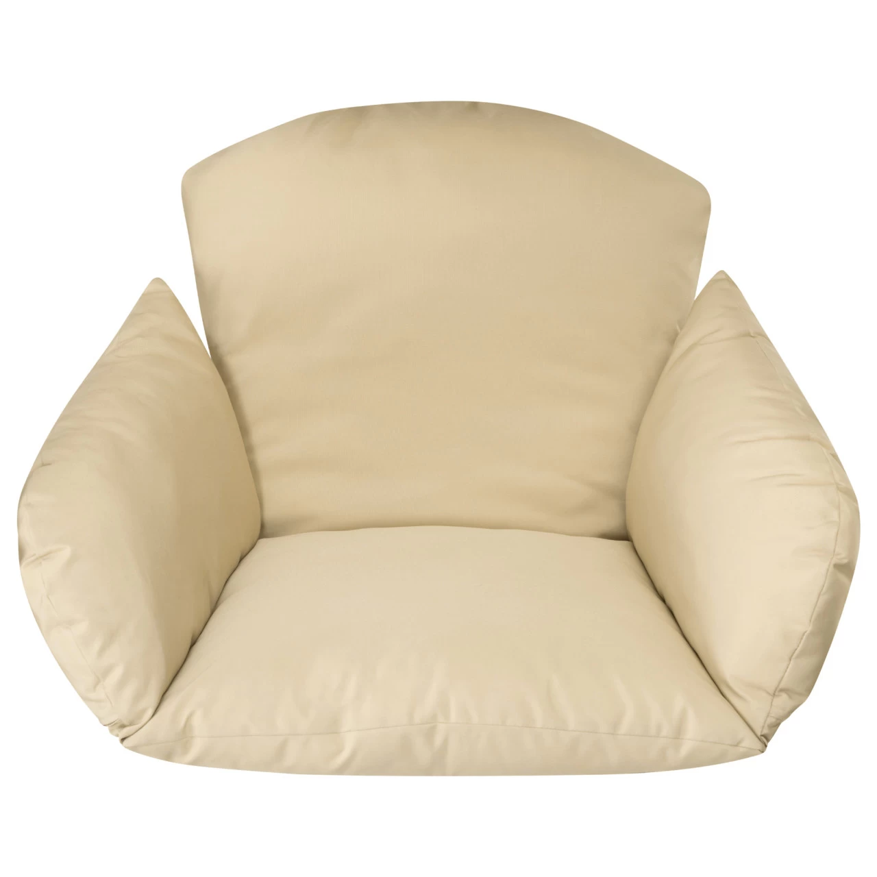 HinHocker Hängesessel Mit Gestell | Creme | Ergonomischer Sessel Inkl. Kissen Und Auflagepolster 9 HinHocker Hängesessel Mit Gestell | Creme | Ergonomischer Sessel Inkl. Kissen Und Auflagepolster – Bild 7