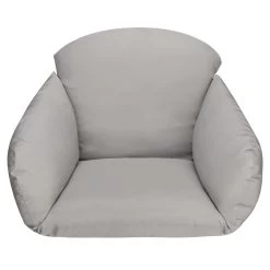 HinHocker Hängesessel Mit Gestell | Grau | Ergonomischer Sessel Inkl. Kissen Und Auflagepolster -Camping Store hang1w haengesessel bild7 2000px 1280x1280