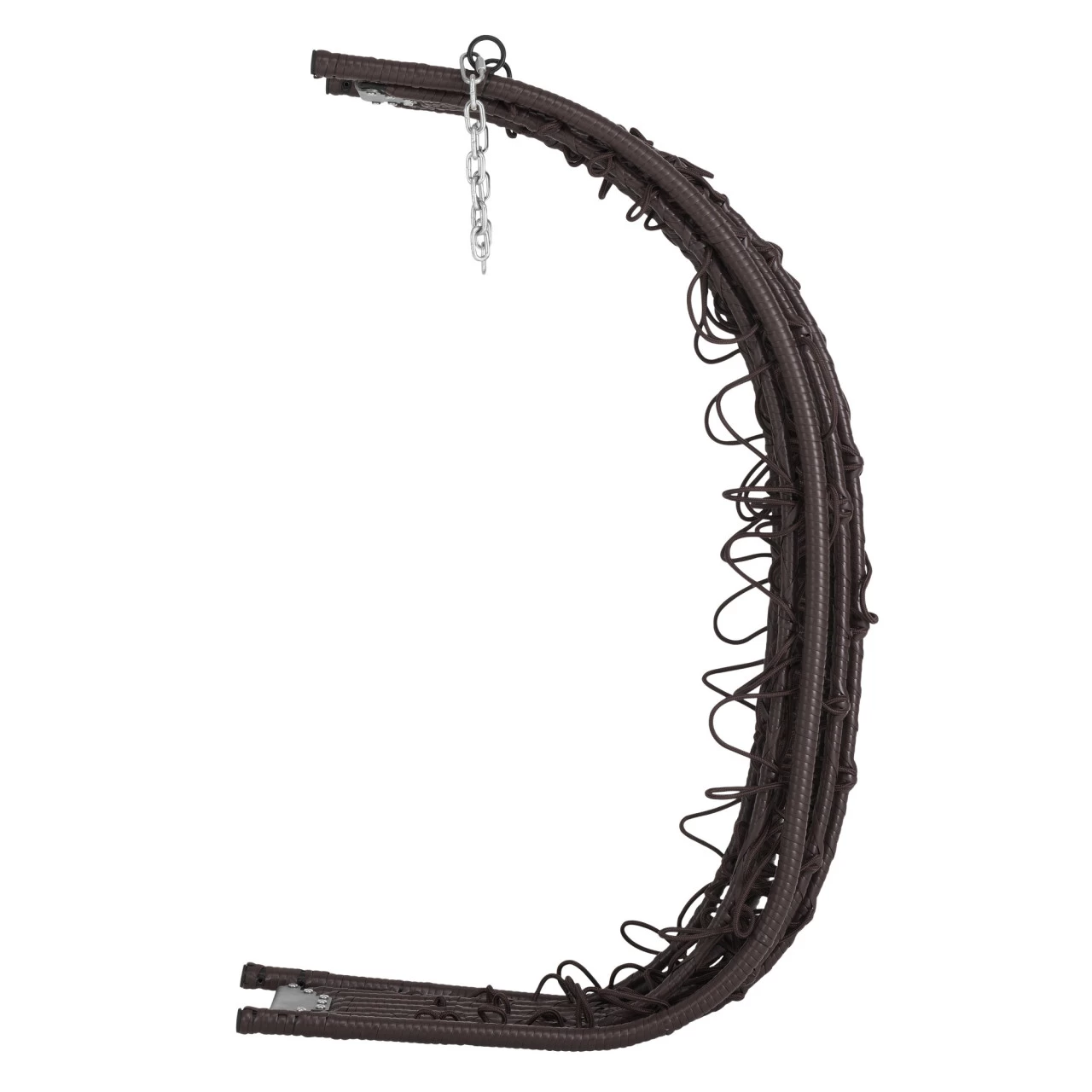 HinHocker Hängesessel Für 2 Personen Mit Gestell, Braun, XXL Sessel Inkl. Kissen Und Auflagepolster 7 HinHocker Hängesessel Für 2 Personen Mit Gestell, Braun, XXL Sessel Inkl. Kissen Und Auflagepolster – Bild 5