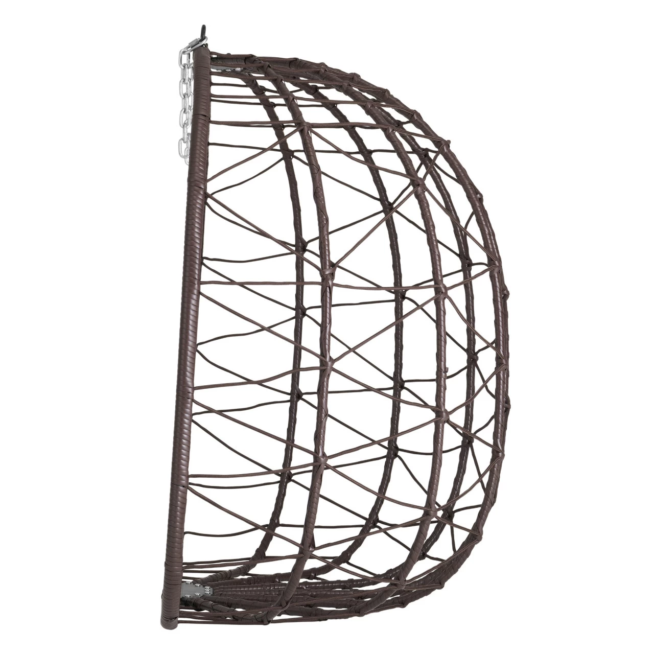 HinHocker Hängesessel Für 2 Personen Mit Gestell, Braun, XXL Sessel Inkl. Kissen Und Auflagepolster 8 HinHocker Hängesessel Für 2 Personen Mit Gestell, Braun, XXL Sessel Inkl. Kissen Und Auflagepolster – Bild 6