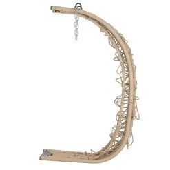 HinHocker Hängesessel Für 2 Personen Mit Gestell, Creme, XXL Sessel Inkl. Kissen Und Auflagepolster -Camping Store hang3c haengesessel bild5 2000px 1280x1280