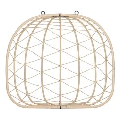 HinHocker Hängesessel Für 2 Personen Mit Gestell, Creme, XXL Sessel Inkl. Kissen Und Auflagepolster -Camping Store hang3c haengesessel bild9 2000px 1280x1280