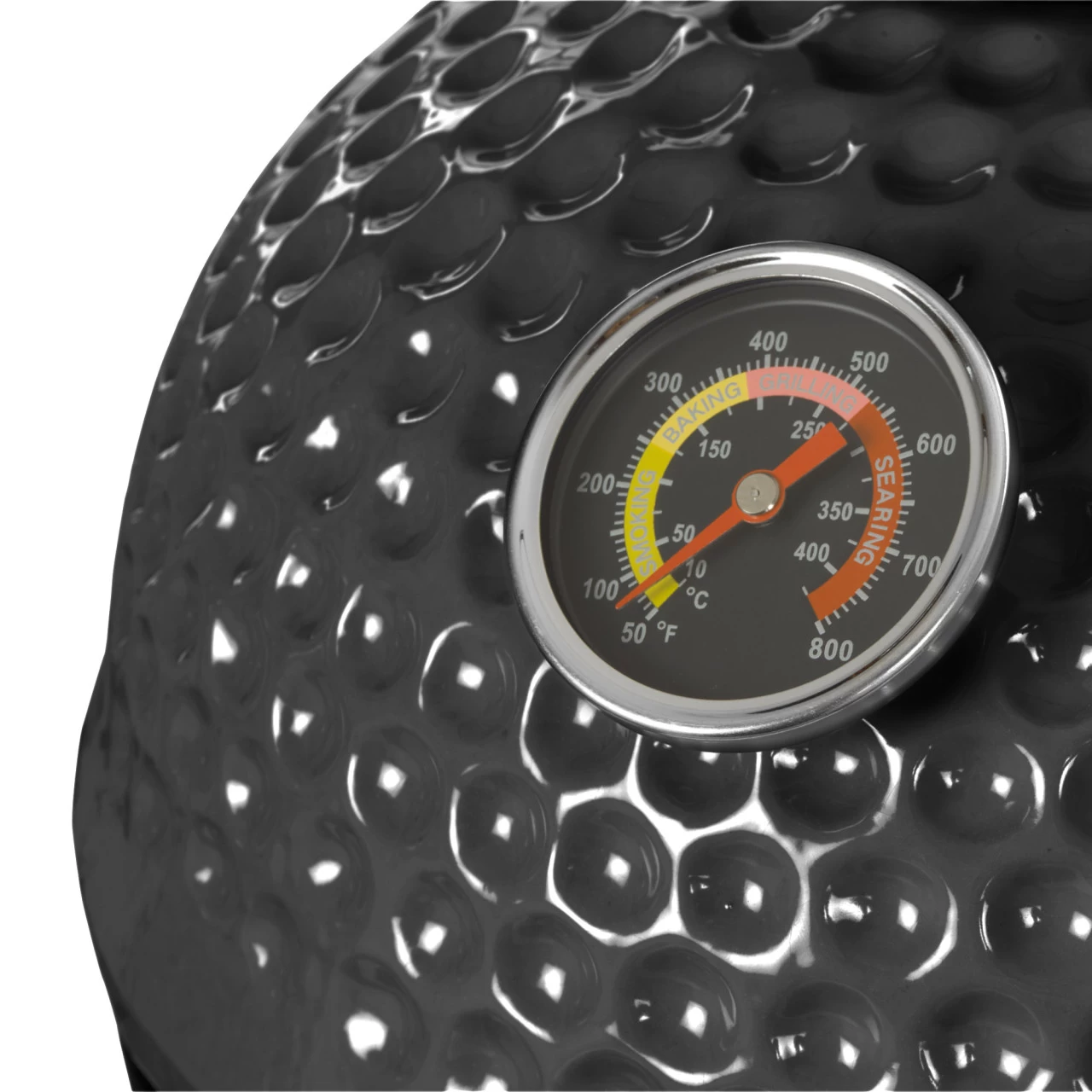 BBQ-Toro Kamado Grill Holzkohlegrill Ø 32 Cm "HAIIRO" Mit Grillrost Und Thermometer, Grau 8 BBQ-Toro Kamado Grill Holzkohlegrill Ø 32 Cm "HAIIRO" Mit Grillrost Und Thermometer, Grau – Bild 6