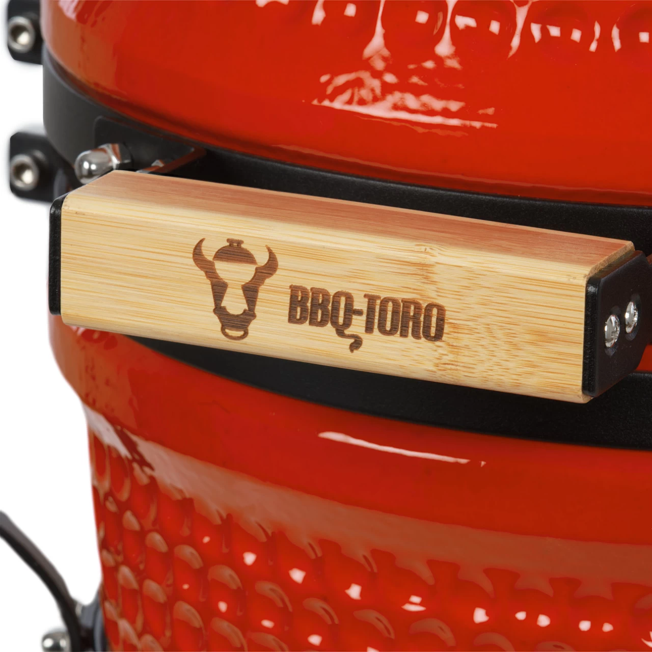 BBQ-Toro Kamado Grill Holzkohlegrill Ø 32 Cm "HAIIRO" Mit Grillrost Und Thermometer, Rot 7 BBQ-Toro Kamado Grill Holzkohlegrill Ø 32 Cm "HAIIRO" Mit Grillrost Und Thermometer, Rot – Bild 5