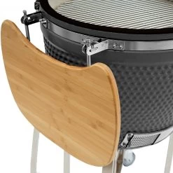 BBQ-Toro Kamado Grill Holzkohlegrill Ø 52 Cm "KURO" | Grau | Keramikgrill -Camping Store kama21g kamado kuro bild5 2000px 1280x1280