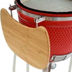 BBQ-Toro Kamado Grill Holzkohlegrill Ø 52 Cm "KURO" | Rot | Keramikgrill -Camping Store kama21r kamado kuro bild5 2000px 1280x1280