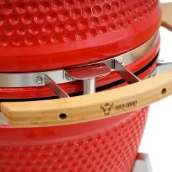 BBQ-Toro Kamado Grill Holzkohlegrill Ø 52 Cm "KURO" | Rot | Keramikgrill -Camping Store kama21r kamado kuro bild7 2000px 1280x1280