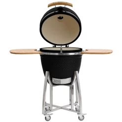 BBQ-Toro Kamado Grill Holzkohlegrill Ø 52 Cm "KURO" | Schwarz | Keramikgrill -Camping Store kama21s kamado kuro bild2 2000px 1280x1280
