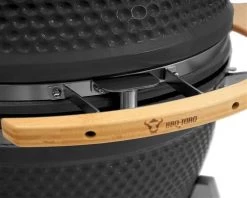 BBQ-Toro Kamado Grill Holzkohlegrill Ø 52 Cm "KURO" | Schwarz | Keramikgrill -Camping Store kama21s kamado kuro bild7 2000px 1280x1280