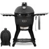 BBQ-Toro Kamado Grill Ø56cm "Yuro" Holzkohlegrill Keramikgrill Mit Thermometer, Rädern, Matt Schwarz 1 BBQ-Toro Kamado Grill Ø56cm "Yuro" Holzkohlegrill Keramikgrill Mit Thermometer, Rädern, Matt Schwarz -Camping Store kama22s kamado hauptbild 2000px 1280x1280