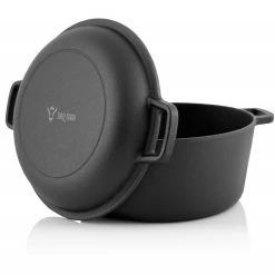 BBQ-Toro Gusseisen Topf 6,8 Liter, Schmortopf Zum Kochen -Camping Store kaz1 kazan bild2 2000px 1280x1280