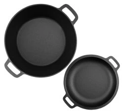 BBQ-Toro Gusseisen Topf 6,8 Liter, Schmortopf Zum Kochen -Camping Store kaz1 kazan bild3 2000px 1280x1280