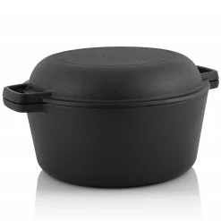 BBQ-Toro Gusseisen Topf 6,8 Liter, Schmortopf Zum Kochen -Camping Store kaz1 kazan bild5 2000px 1280x1280